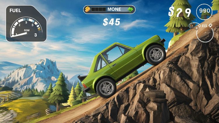 Features Of Hill Climb Racing Mod APK