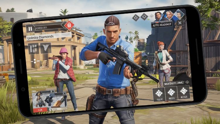 Free Fire Mod APK Unlimited Diamonds, Auto Headshot