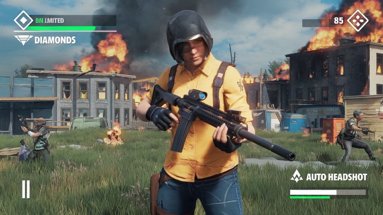 Free Fire Unlimited Diamonds, Auto Headshot