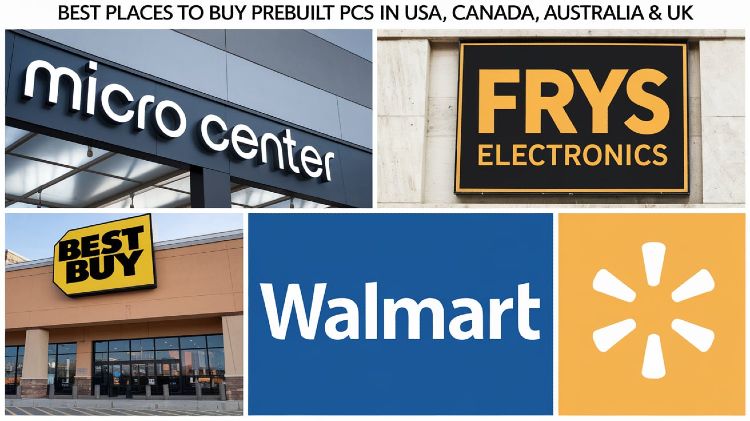 Best Places To Buy Prebuilt PCs In USA, Canada, Australia & UK